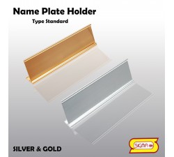 name plate holder standard